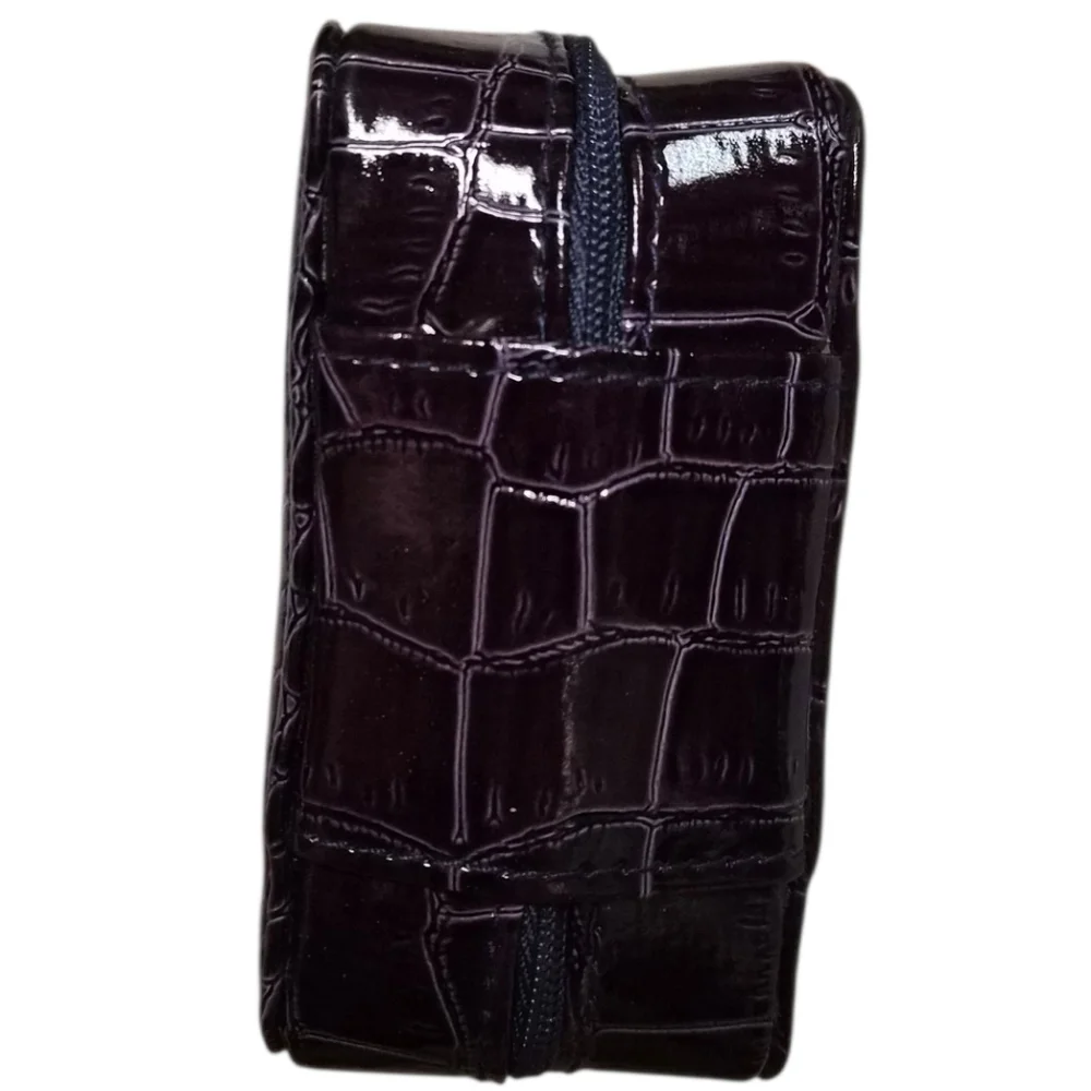 SeneGence Croc Embossed Travel Cosmetic Case